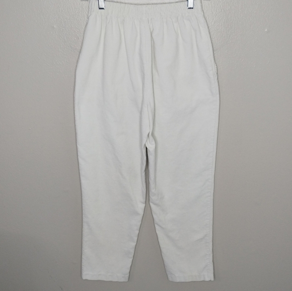 VINTAGE Season Ticket Women's Sz 6 Short Pants Corduroy High Rise Elastic Waist - Picture 4 of 7